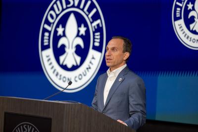Louisville Mayor Craig Greenberg on Sept. 24, 2025