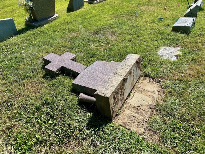 Eastern Cemetery Damage