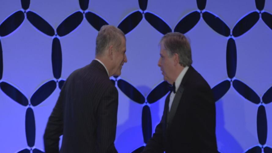 David Callan honored at at Junior Achievement fundraiser 3-13-25