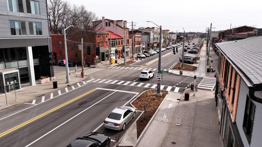 NuLu Streetscape project drone