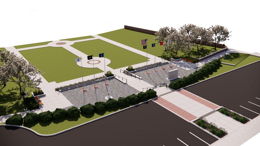 Renderings for EKU veterans memorial