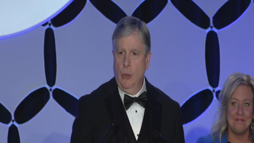 David Callan honored at at Junior Achievement fundraiser 3-13-25