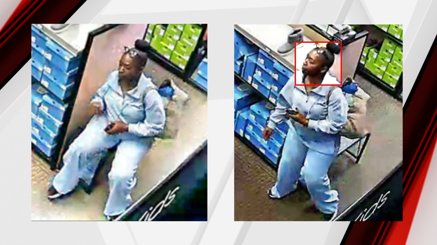 Shoe Sensation shoplifting suspect