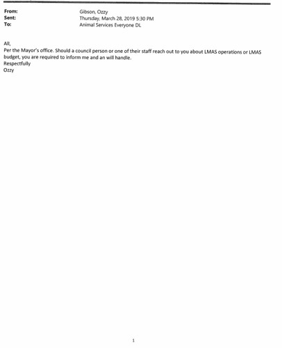 LMAS Email