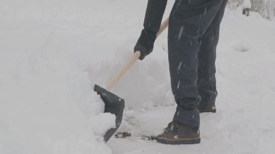 Snow shoveling