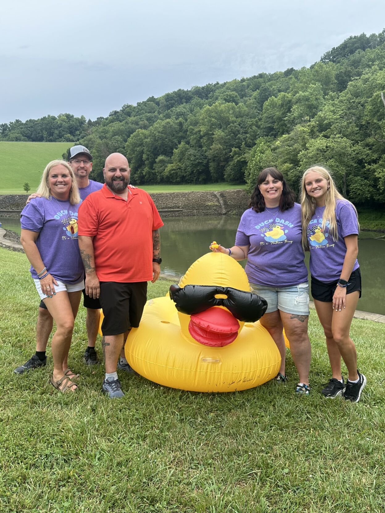 Duck Dash at the Dam