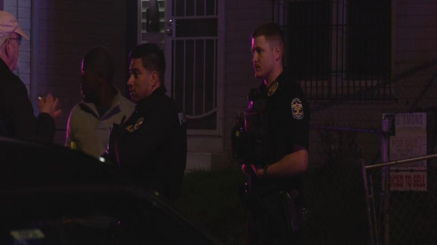 Shooting investigation at 22nd and Griffiths in Louisville, Kentucky