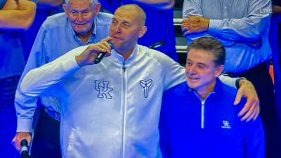 Mark Pope and Rick Pitino