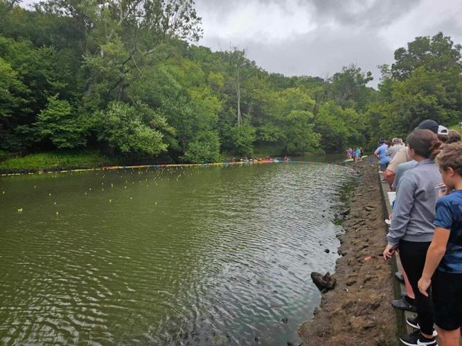 Duck Dash at the Dam