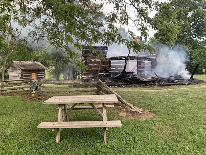 George Rogers Clark Homesite Fire
