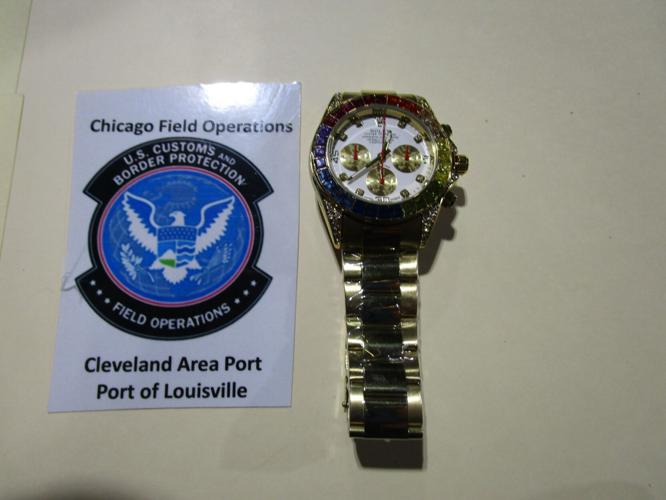 Fake watches seized by CBP in Louisville - 2.11.25