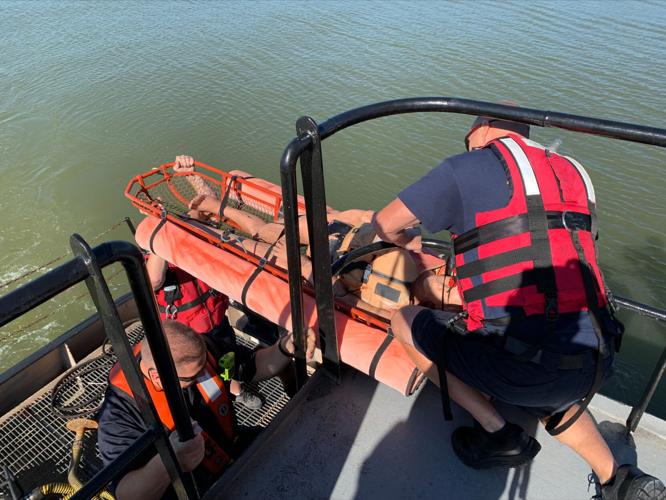 Jeffersonville Fire Department participates in boat training