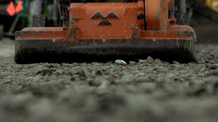 Volunteers build a new playground in Louisville's Russell neighborhood (Sept. 6, 2022)