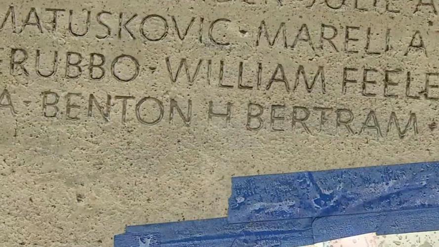 Ben Bertram Name on Wall