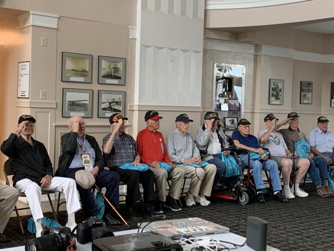 World War II veterans honored at Bowman Field on June 6, 2022, 78 years after D-Day