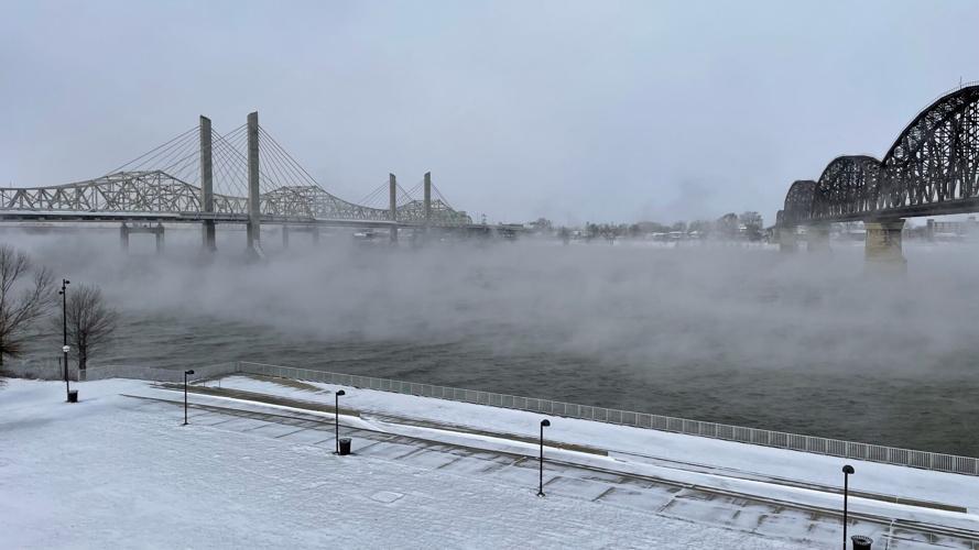 Snowy Ohio River