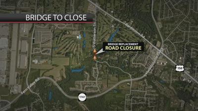 Watterson Trail Bridge Closure Map