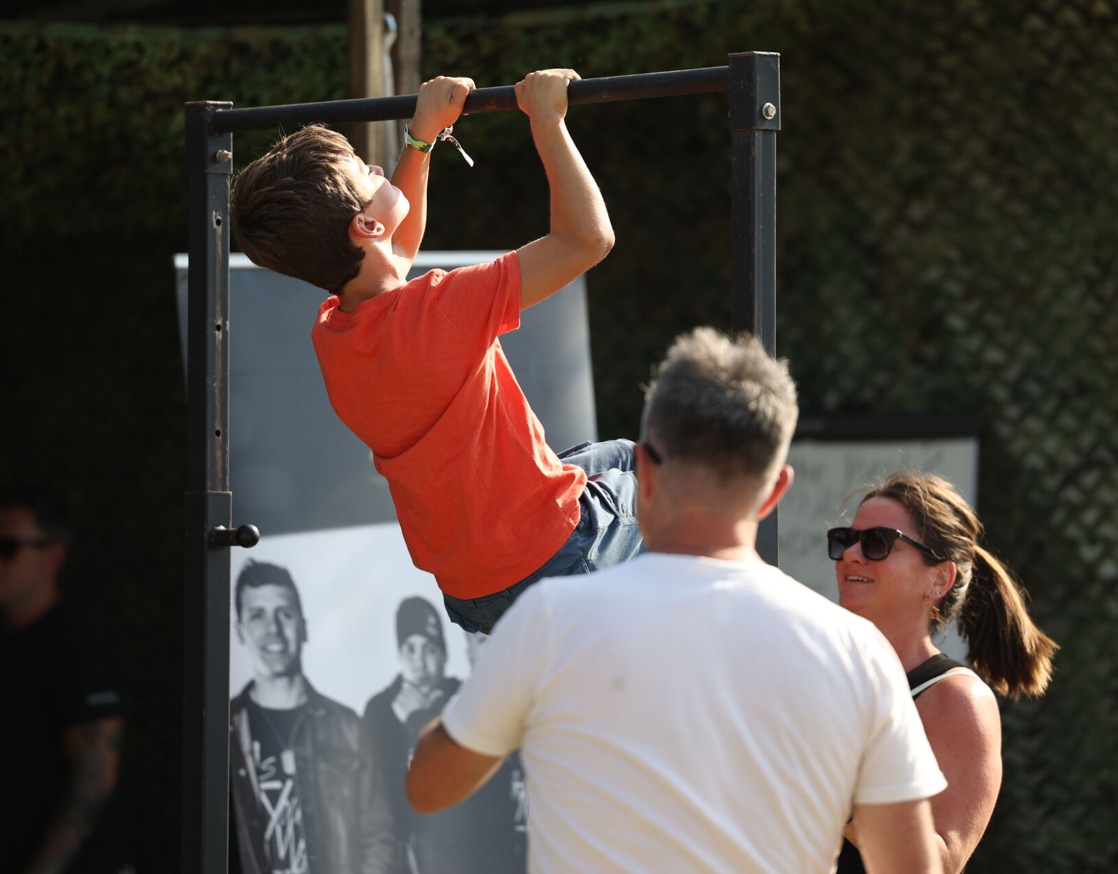 Child does pull up at Bourbon and Beyond