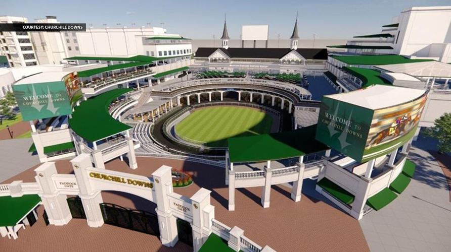 2024 paddock rendering