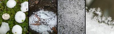 FROZEN PRECIPITATION: Snow, Graupel, Sleet or Hail?