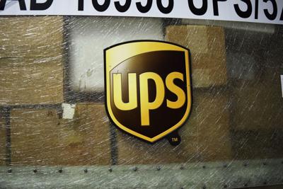 UPS logo on container 2017 generic