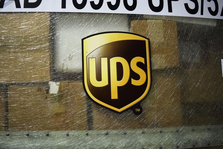 UPS logo on container 2017 generic