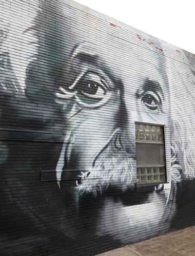 Albert Einstein mural.JPG