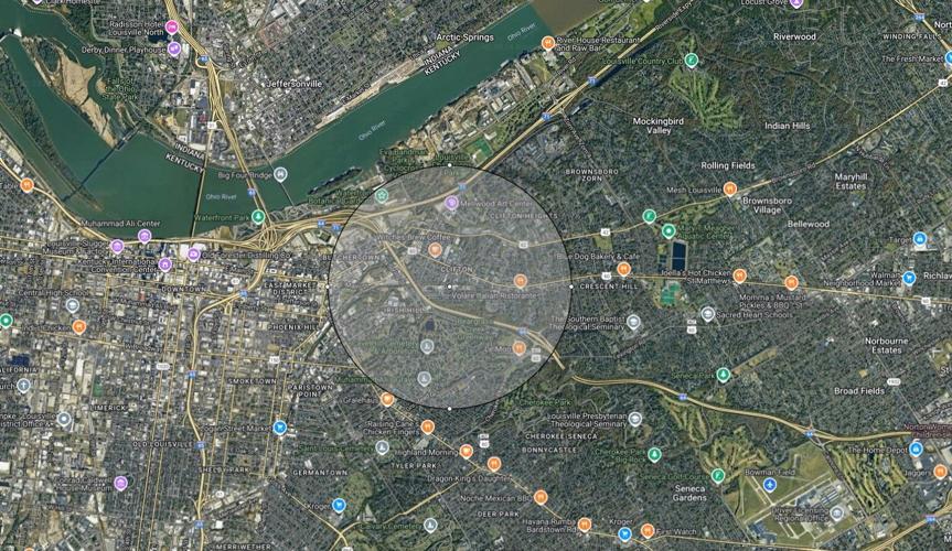 1-Mile Radius from 1901 Payne St.