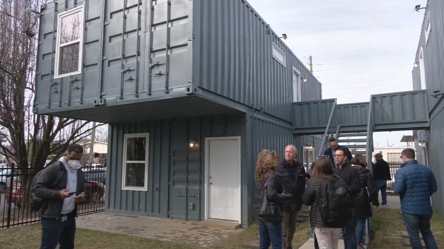 RE-NU CONTAINER HOMES RIBBON CUTTING
