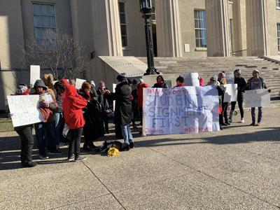 JCPS Leads Protest Downtown Louisville - 3-6-19