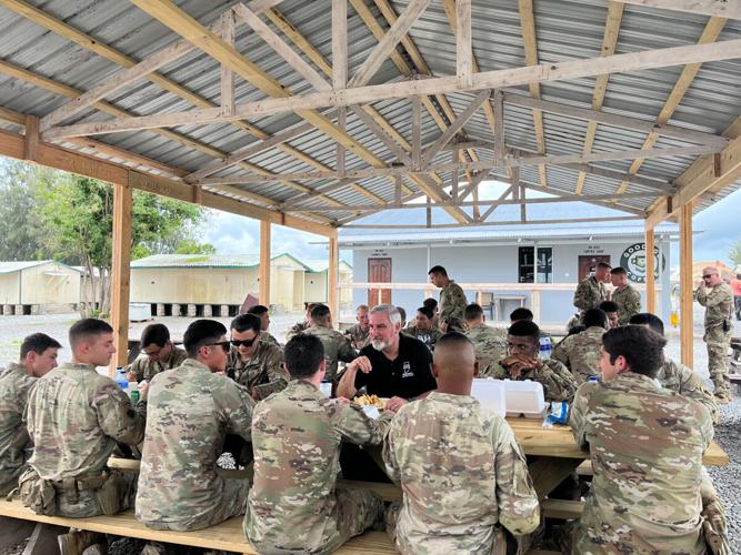 HOLCOMB WITH INDIANA GUARD AT CAMP SIMBA IN KENYA 11-20-2023 (4).jpg