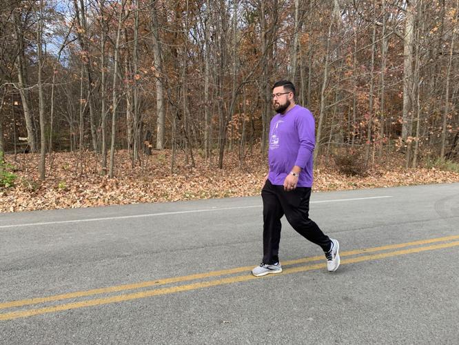 Russell Deakins walking