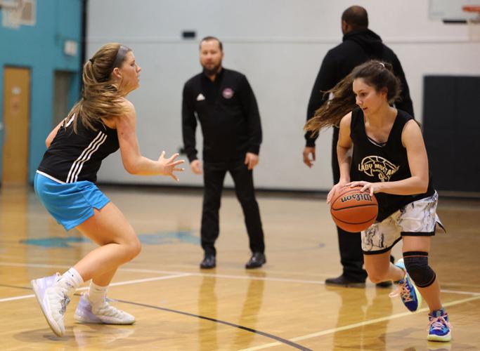 North Oldham girls basketball practice Feb. 24, 2022