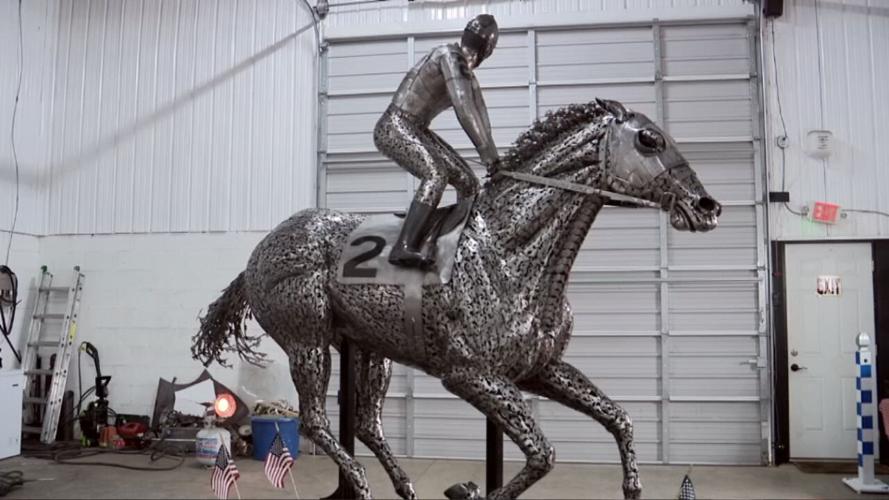 Secretariat Statue