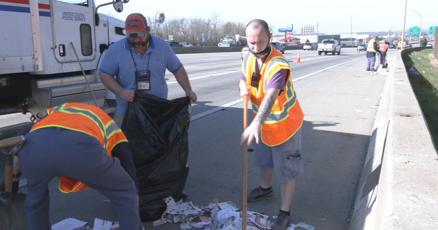 Truck carrying undeliverable mail loses load on I-264 Truck carrying undeliverable mail loses load on I-264