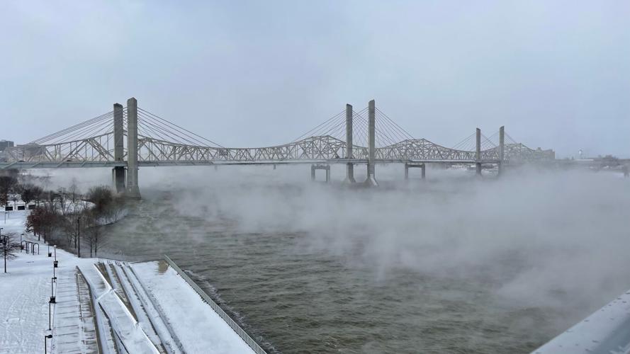 Snowy Ohio River