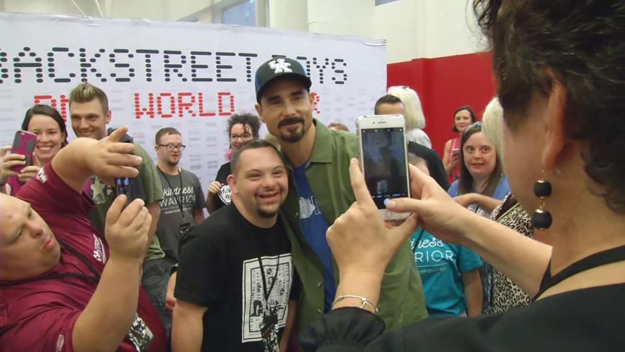 Kevin Richardson poses for a picture