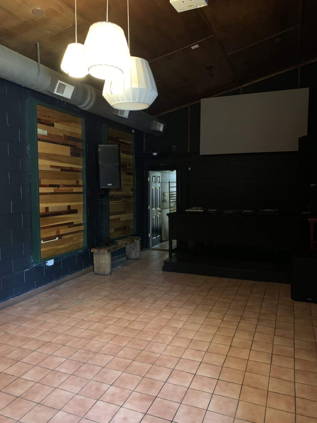 The dance hall at Redbud Dining Hall