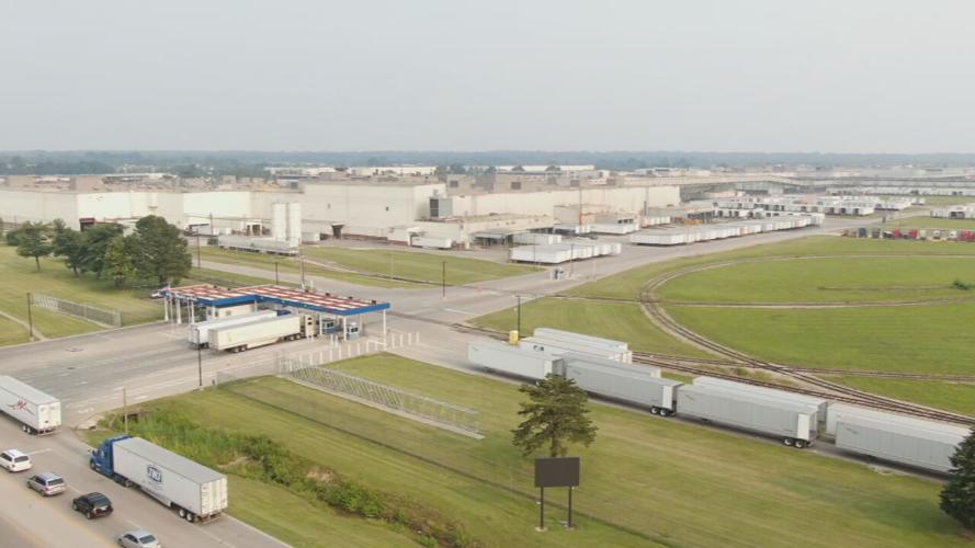 Drone photo of GE Appliance Park - 6.15.23
