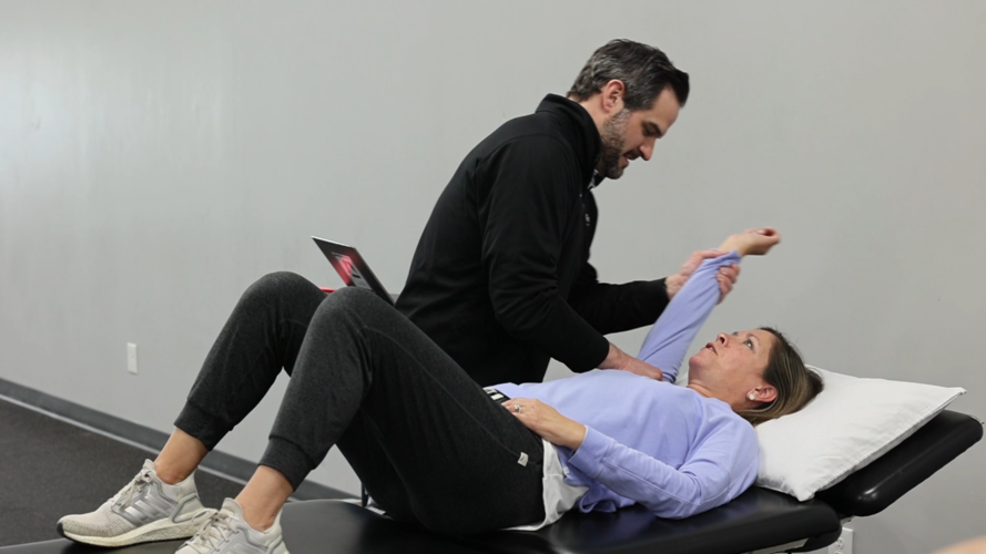 ProRehab patient receives physical therapy