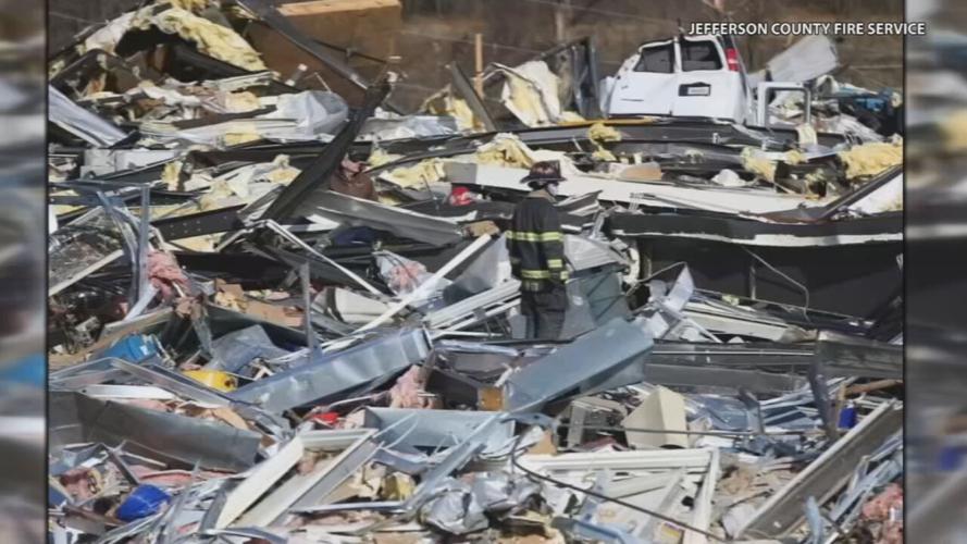 Jefferson Co. Fire Service emergency responder in Mayfield