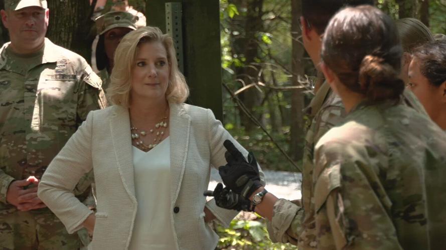 The Hon. Christine Wormuth, Secretary of the U.S. Army, visits Fort Knox on Thursday, July 21, 2022.