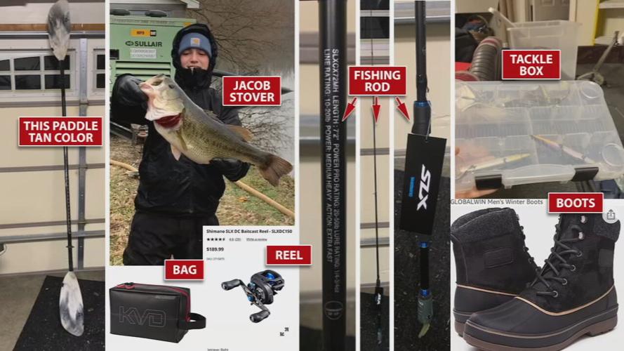 search continues for missing kayaker, items