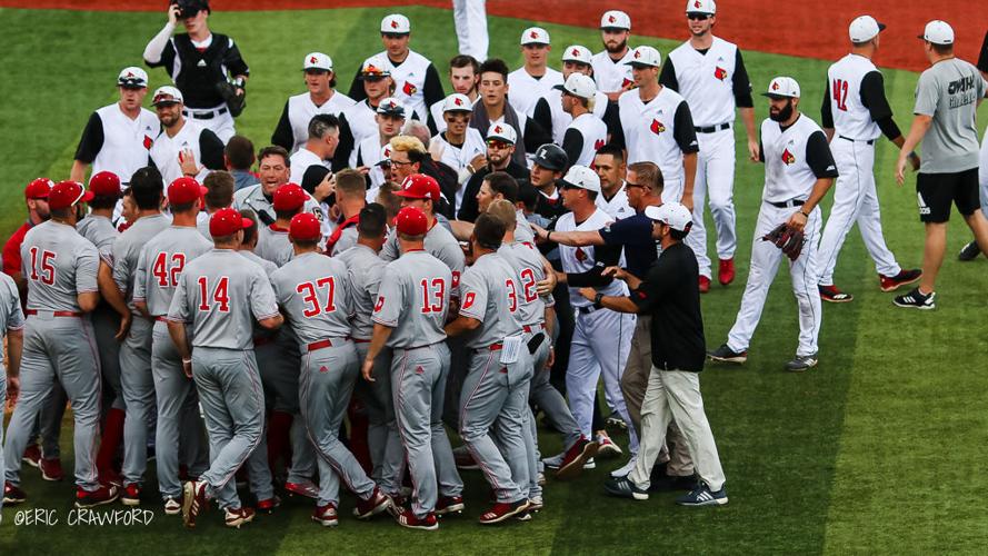 Louisville Indiana baseball postgame
