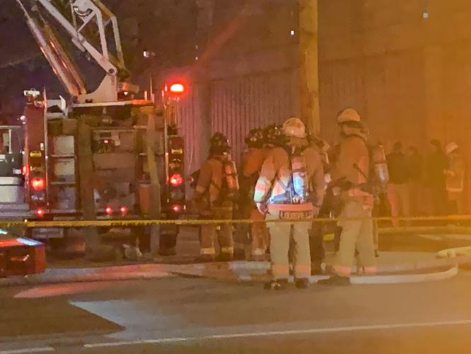 Fire at East Jacob Street 1