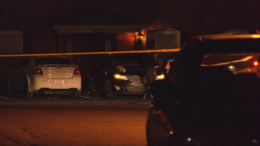SCENE: June 20, 2021 fatal shooting scene in 7100 block of Yorktown Terrace
