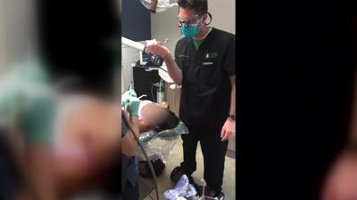 Dentist on Hoverboard