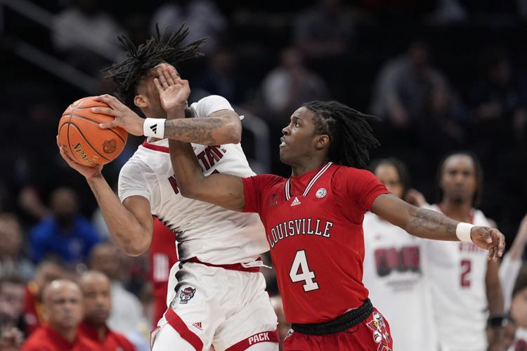 APTOPIX ACC Louisville NC State Basketball