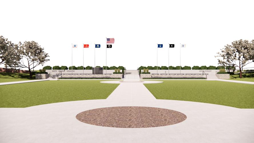 EKU veterans memorial rendering