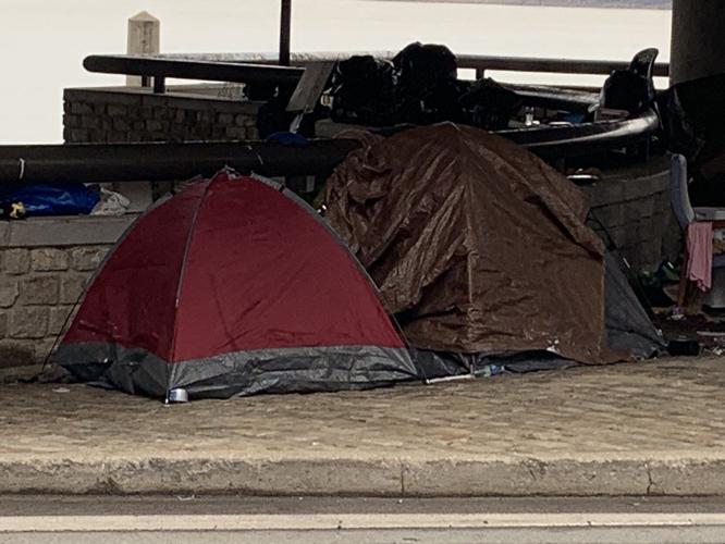 HOMELESS CAMP - THIRD STREET RAMP 3-23-2023 (1).JPG